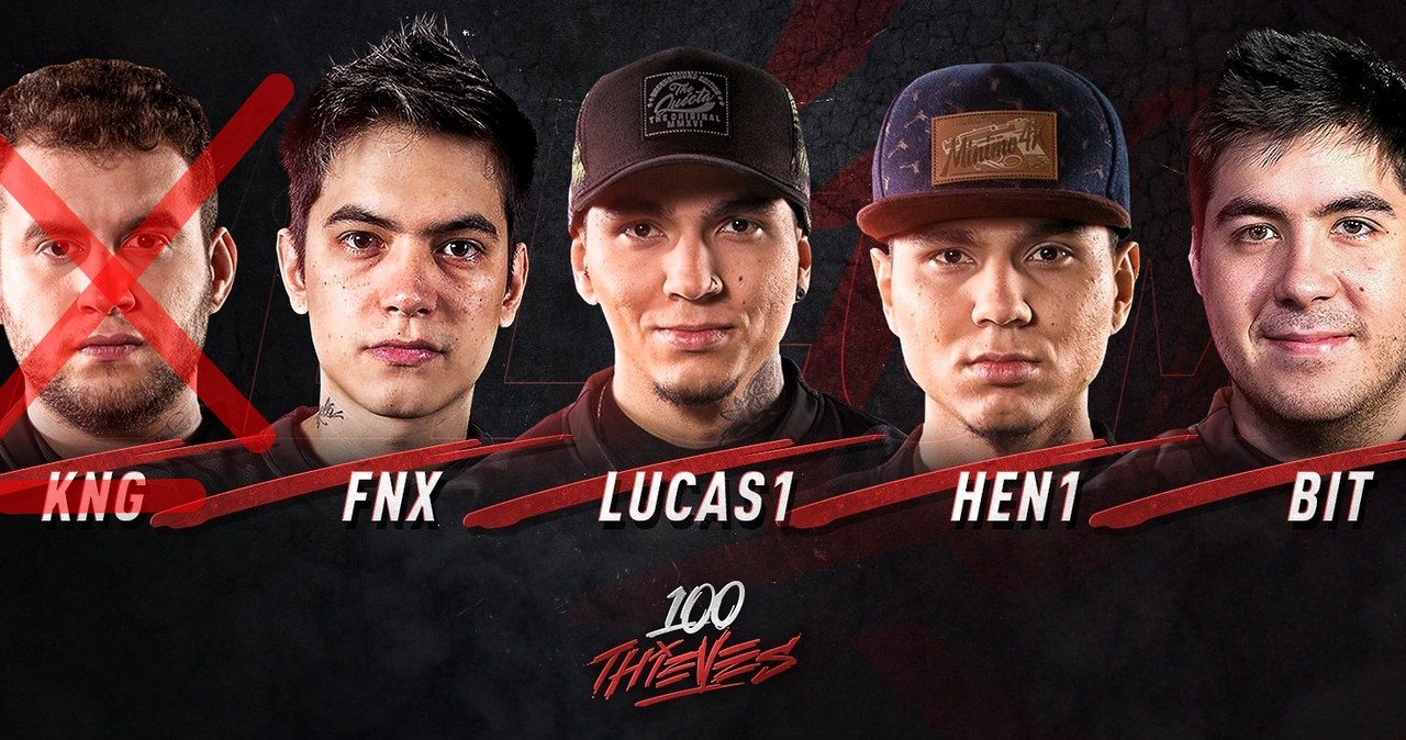 100 Thieves - zdjęcie zamieszczone na oficjalnym profilu TT drużyny /materiały źródłowe