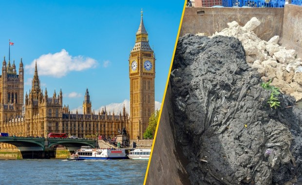 ​100 ton obrzydlistwa w Londynie. Zobacz, co blokowało kanalizację