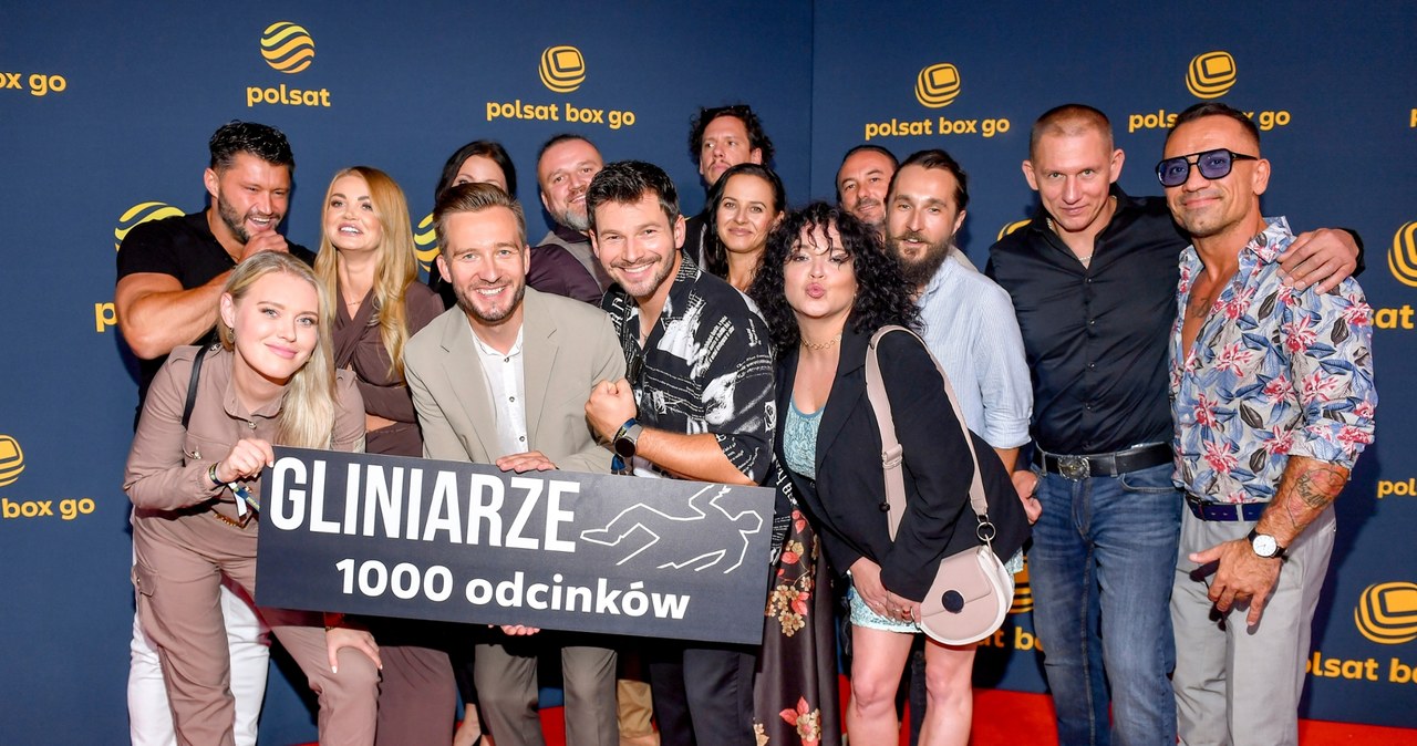 1000 odcinków "Gliniarzy"! /materiały promocyjne