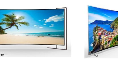 105-calowy telewizor 5K i zakrzywiony OLED - nowości firmy Haier /materiały prasowe