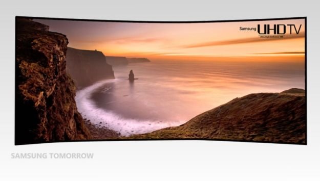 105-calowy zakrzywiony telewizor Ultra HD Samsunga /materiały prasowe