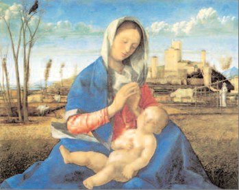 11 Matka Boska Zielna, Giovanni Bellini, 1500-05 11 Matka Boska Zielna, Giovanni Bellini, 1500-05 /Encyklopedia Internautica