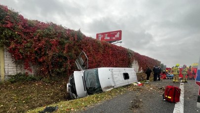 11 osób rannych w poważnym wypadku na S7