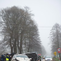 Niebezpieczny wypadek w Łódzkiem