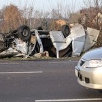 11 rannych w wypadku busa na Lubelszczyźnie