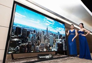 110-calowy telewizor Ultra HD Samsunga