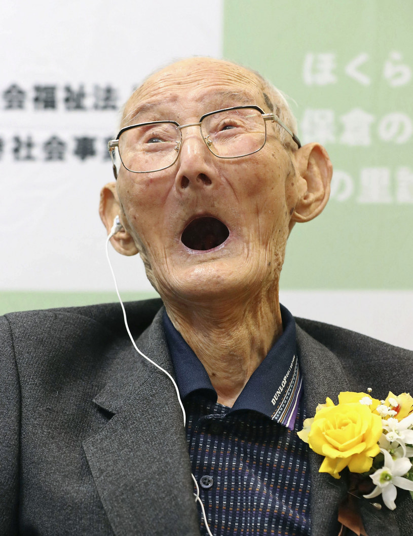 112latek z Japonii uznany za najstarszego mężczyznę świata fakty