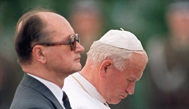 12 stycznia 1987 r. Wojciech Jaruzelski we Włoszech