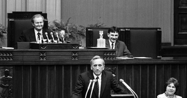 12 września 1989 roku Sejm powołał rząd Tadeusza Mazowieckiego fot. Krzysztof Wójcik /Agencja FORUM