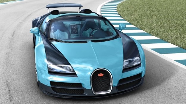 1200-konny Bugatti Veyron Grand Sport Vitesse to najszybszy roadster świata - rozwija prędkość 408,84 km/h. /Bugatti