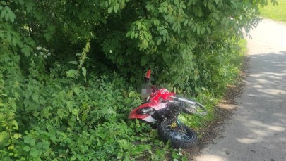 13- i 14-latek uciekali przed policją na motorach. Nie uciekli daleko