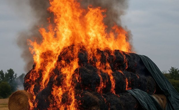13-latek spowodował straty na 125 tys. zł. Ogień wymknął się spod kontroli