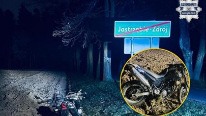 13-latka i 14-latek mieli wypadek na motorze. Sprawą zajmie się sąd