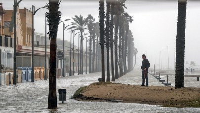 13-metrowe fale na Majorce. Sztorm Gloria sieje spustoszenie w Hiszpanii