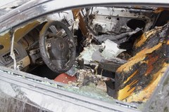 13 spalonych aut w Rudzie Śląskiej