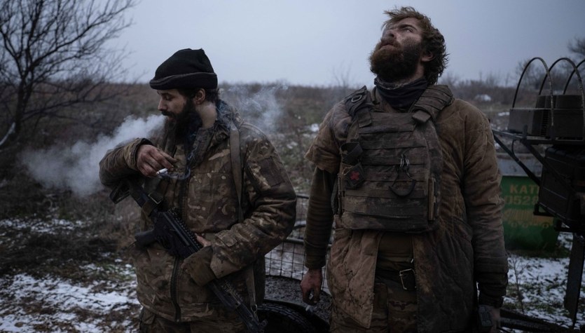 130 dni na linii frontu. Oczy ukraińskich obrońców mówią wszystko