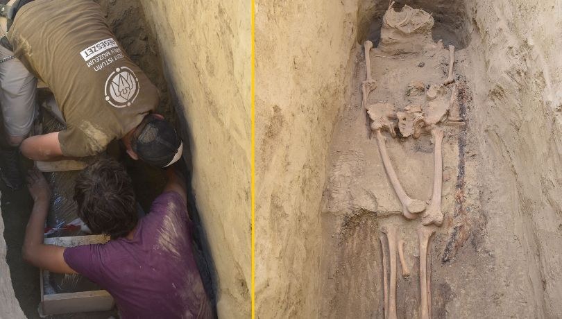 1300-letni grób awarskiego wojownika z rzadką szablą i skarbami /foto: Szent István Király Múzeum/Facebook /