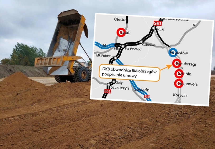 138 mln zł na budowę obwodnicy na Podlasiu. Jest umowa i szczegóły inwestycji