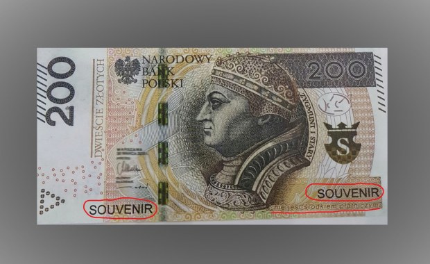 15-latek zapłacił za zakupy banknotem do gier. Obsługa zorientowała się po kilku dniach