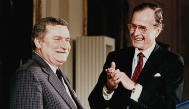 15 listopada 1989 r. Lech Wałęsa w Kongresie