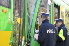 15 osób rannych w zderzeniu tramwajów w Poznaniu