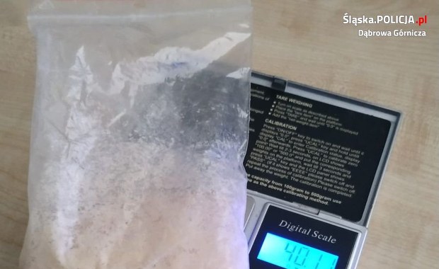 16-latek z amfetaminą zatrzymany w Dąbrowie Górniczej 