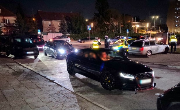 16-latek za kierownicą podczas "zlotu" w Olsztynie. Posypały się mandaty