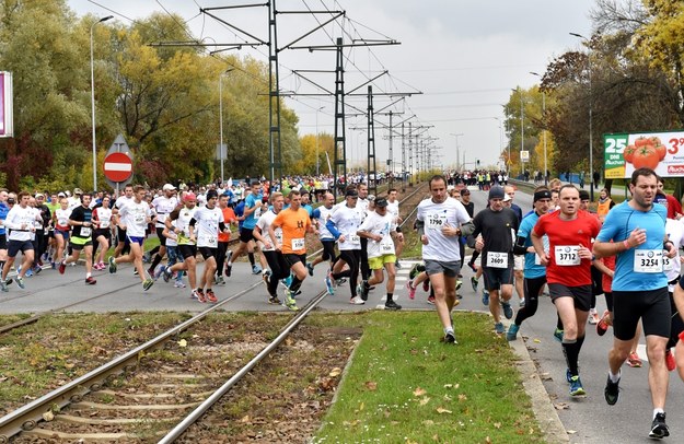16 października 2016 roku odbędzie się 3. PZU Cracovia Półmaraton Królewski. Zdj. z ubiegłego roku /Jacek Bednarczyk /PAP