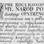 17 marca 1921 r. "My, Naród Polski...". Uchwalenie Konstytucji marcowej