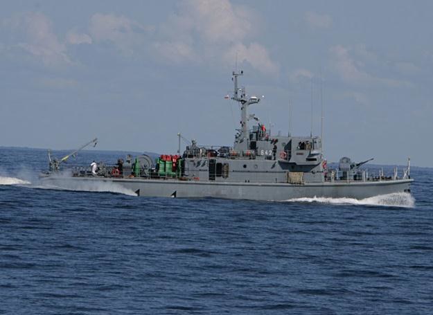 18 czerwca 2008 r.: Ćwiczenia 8 Flotylli Obrony Wybrzeża na Bałtyku /fot. Daniel Szysz