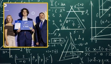18-latek z Polski najlepszym matematykiem w Europie. Pierwsze miejsce na konkursie