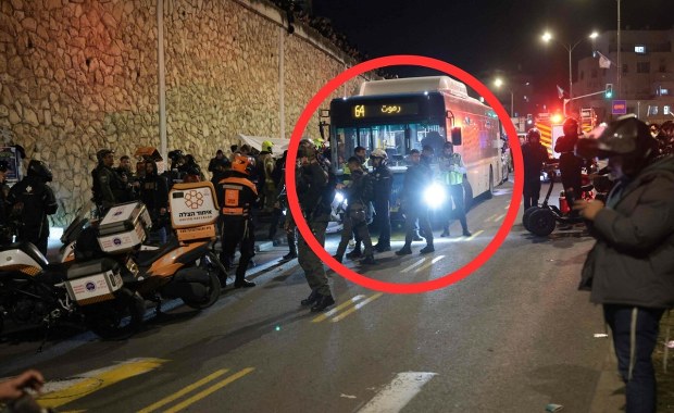18-latek zmiażdżony przez autobus w Jerozolimie