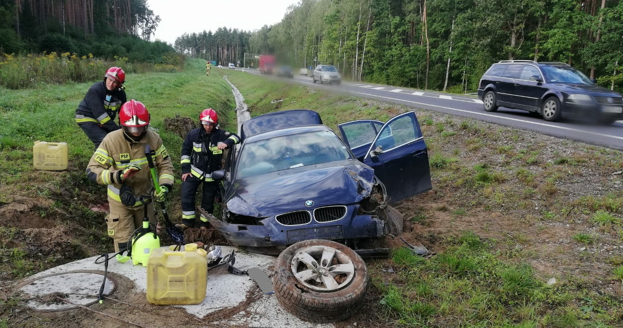 18-latkom nic się nie stało /Policja