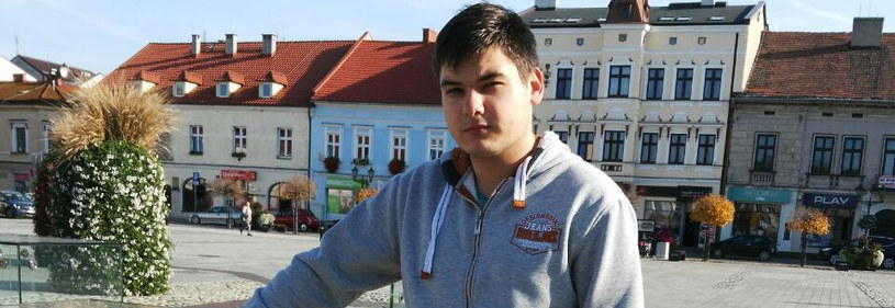 18-letni Rusłan, zdjęcie pochodzi ze strony zrzutka.pl /