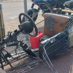 19-latek na sklepowym wózku z silnikiem. Nietypowe zatrzymanie