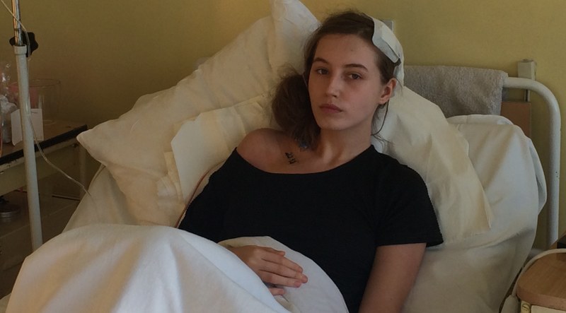 19-letnia Iga przed operacją cierpiała m.in. na padaczkę /Anna Kropaczek /RMF FM