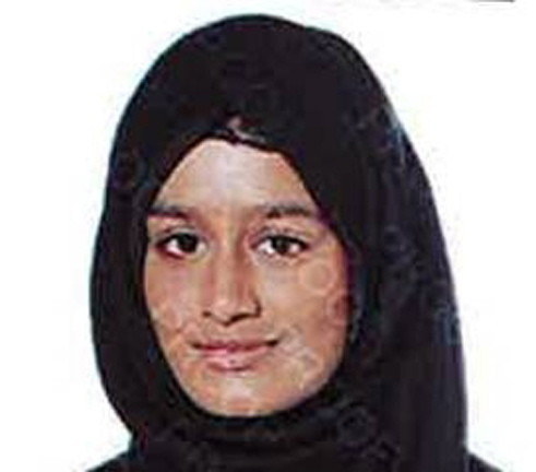 19-letnia Shamima Begum w 2015 r. wyjechała z Londynu do Syrii /LONDON METROPLITAN POLICE /PAP/EPA