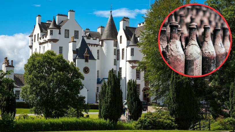 190-letnią whisky, która trafi na sprzedaż, znaleziono w zamku Blair w Szkocji /GIUSEPPE MASCIA GF/Photononstop/AFP, 123RF/Picsel /