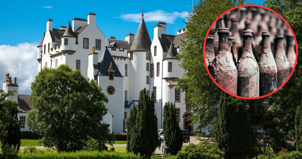 190-letnią whisky, która trafi na sprzedaż, znaleziono w zamku Blair w Szkocji /GIUSEPPE MASCIA GF/Photononstop/AFP, 123RF/Picsel /