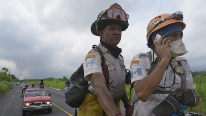 192 osoby uznane za zaginione po wybuchu wulkanu w Gwatemali