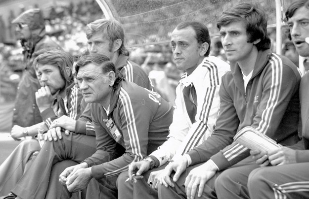 1974. Mistrzostwa Świata w piłce nożnej . Mecz Polska - Jugosławia /CAF/archiwum /PAP