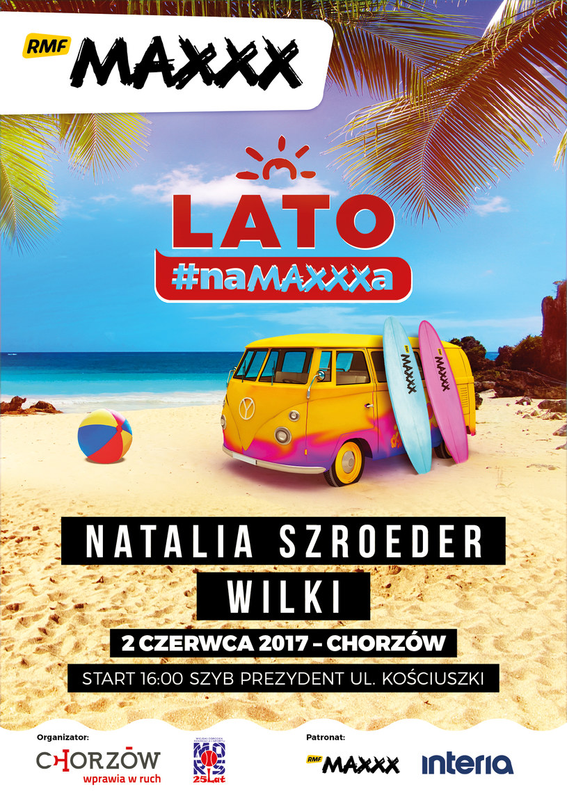 2 czerwca w Chorzowie rozpocznie się wakacyjna akcja koncertowa "Lato #naMAXXXa" /materiały prasowe