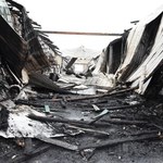 2 mln zł strat po pożarze hali ze sprzętem rolniczym na Lubelszczyźnie