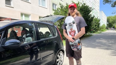 20 dni, żeby przejechać deskorolką całą Polskę. Chce mówić o depresji