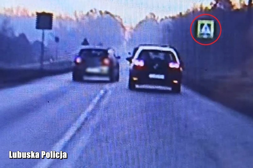 20-latek otrzymał 30 punktów karnych w 30 sekund /Policja