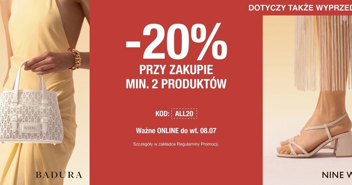 -20% na obuwie i dodatki znanych marek /ccc /INTERIA.PL