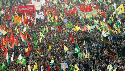 20 tys. Kurdów protestowało w Duesseldorfie 