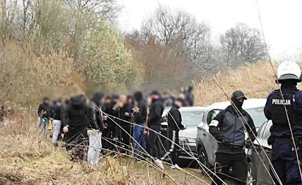 200-osobowa bitwa kiboli udaremniona. Wybrali się "na grzyby"