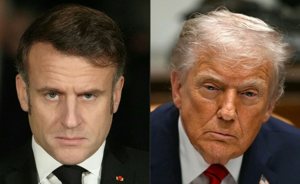 200-procentowe cła. Oto powód, dla którego Trump wściekł się na Macrona