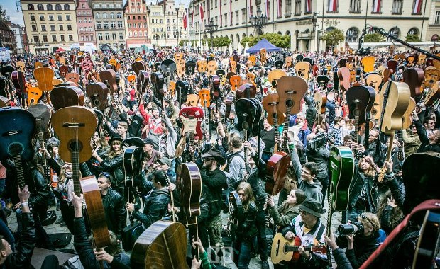 21. Gitarowy Rekord Świata 1 maja na wrocławskim Rynku